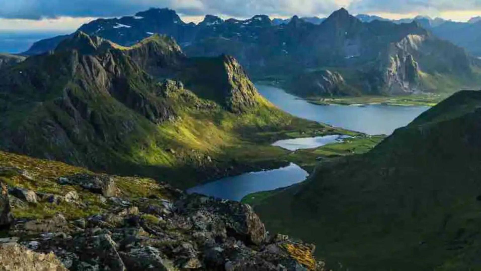 Leilighet Med Balkong Og Havutsikt Pa Napp. Dış mekan fotoğraf