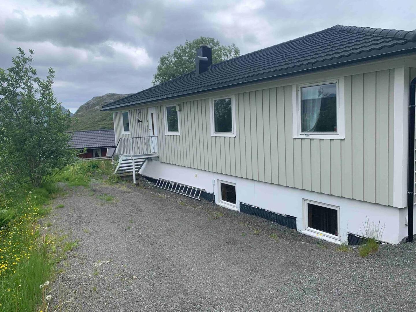 Leilighet Med Balkong Og Havutsikt Pa Napp. Dış mekan fotoğraf